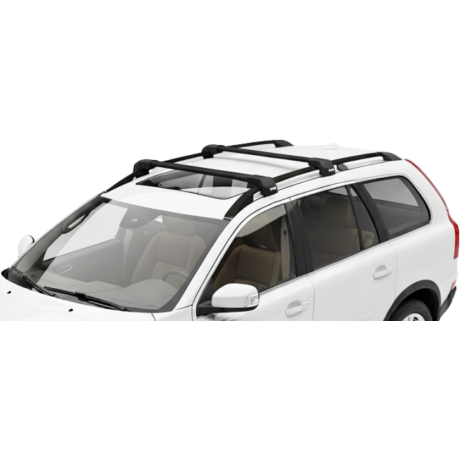 Barras THULE EDGE Flush para autos VOLVO XC90 2002 a 2014 negro
