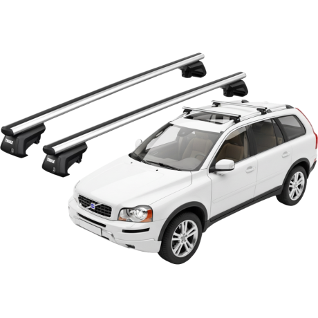 Barras THULE SmartRack XT AluBar para autos VOLVO XC90 2002 a 2014