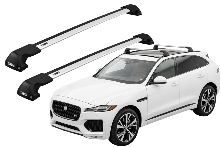 Barras THULE EDGE Flush para autos JAGUAR F-Pace desde 2016