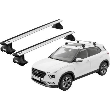 Barras THULE EVO WingBar para autos HYUNDAI Creta desde 2017 - 2022