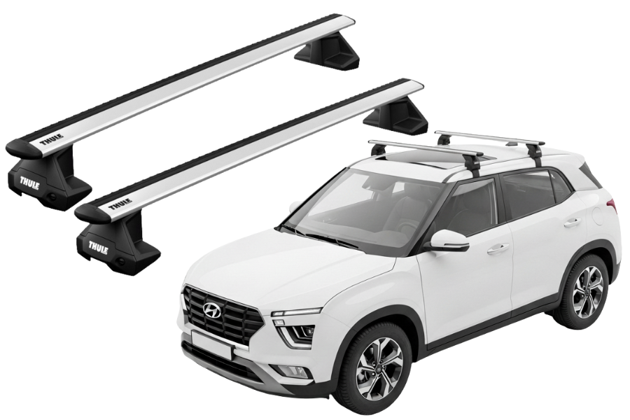 Barras THULE EVO WingBar para autos HYUNDAI Creta desde 2017 - 2022