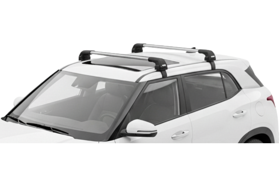 Barras THULE EDGE Flush para autos HYUNDAI Creta desde 2017 -  2022