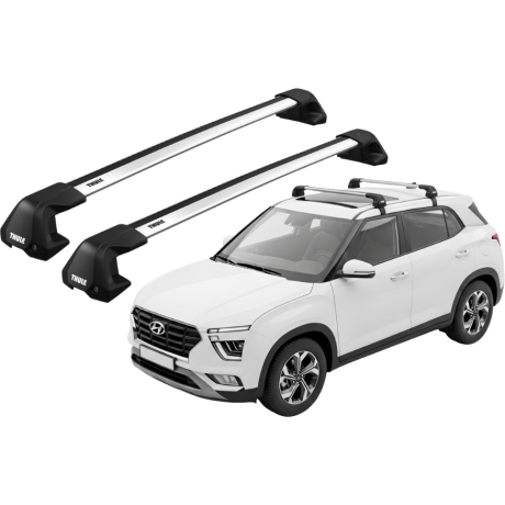 Barras THULE EDGE Flush para autos HYUNDAI Creta desde 2017 -  2022