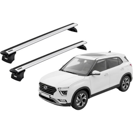 Barras THULE WingBar para autos HYUNDAI Creta desde 2017 - 2022
