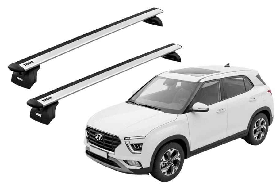 Barras THULE WingBar para autos HYUNDAI Creta desde 2017 - 2022