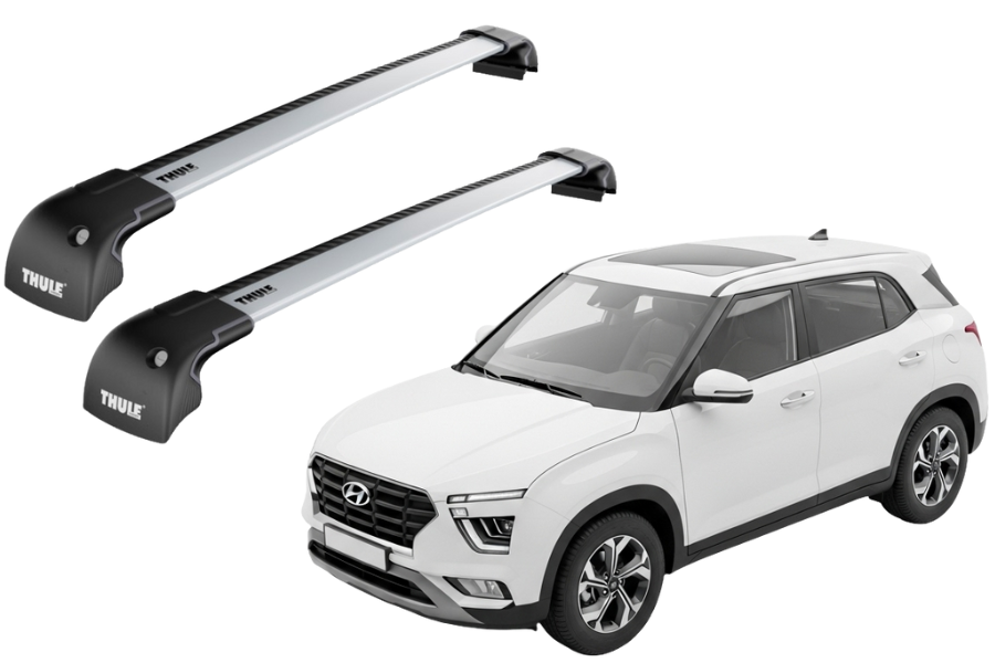 Barras THULE EDGE para autos HYUNDAI Creta desde 2017 - 2022