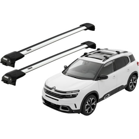 Barras THULE EDGE Flush para autos CITROEN C5 Aircross desde 2019