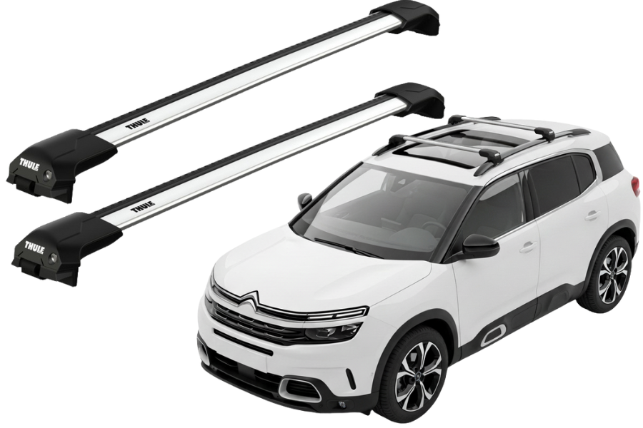 Barras THULE EDGE Flush para autos CITROEN C5 Aircross desde 2019