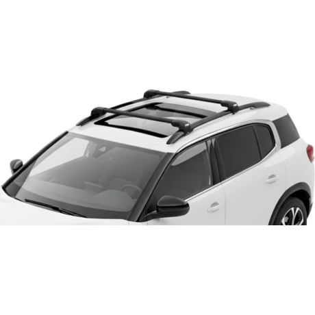 Barras THULE EDGE Flush para autos CITROEN C5 Aircross desde 2019 negro