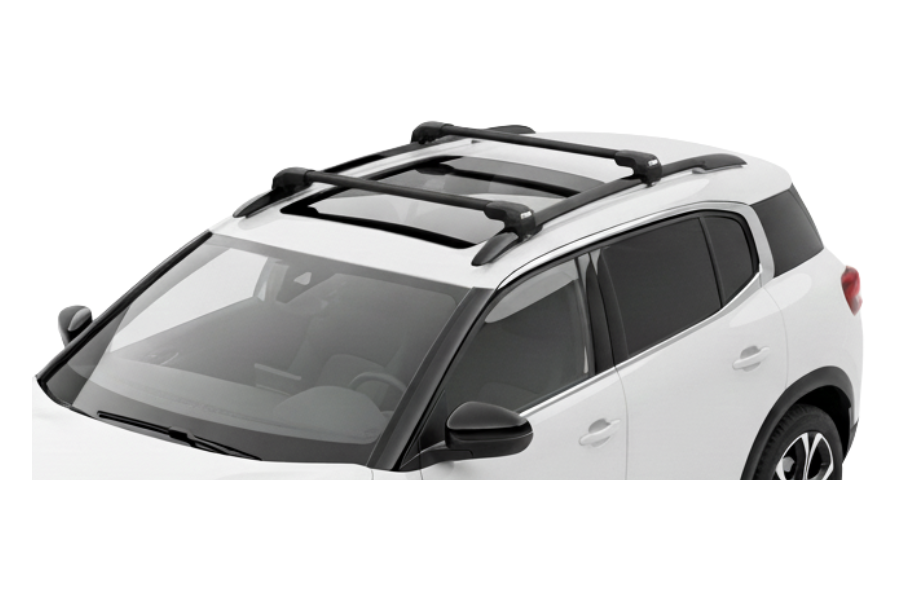 Barras THULE EDGE Flush para autos CITROEN C5 Aircross desde 2019 negro