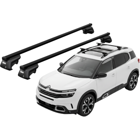 Barras THULE EVO SquareBar para autos CITROEN C5 Aircross desde 2019