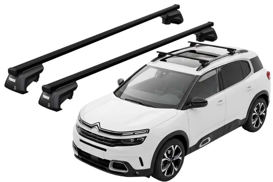 Barras THULE EVO SquareBar para autos CITROEN C5 Aircross desde 2019