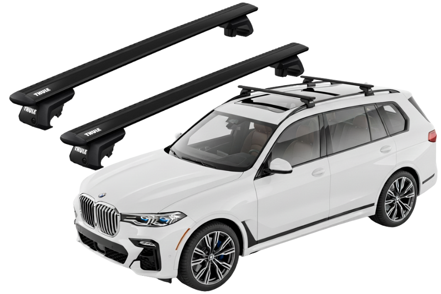Barras THULE EVO WingBar para autos BMW X7 desde 2019 negro