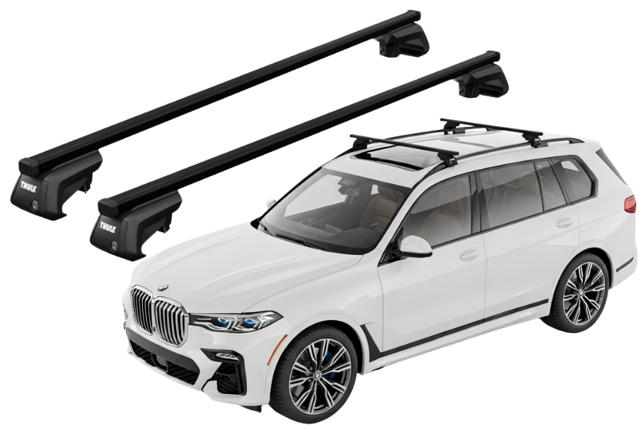 Barras THULE EVO SquareBar para autos BMW X7 desde 2019