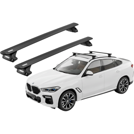 Barras THULE EVO WingBar para autos BMW X6 desde 2020 negro