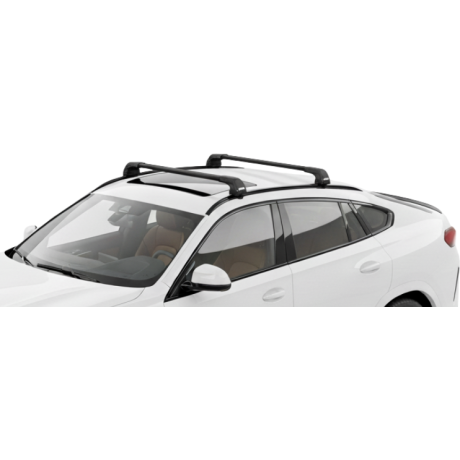 Barras THULE EDGE Flush para autos BMW X6 desde 2020 negro