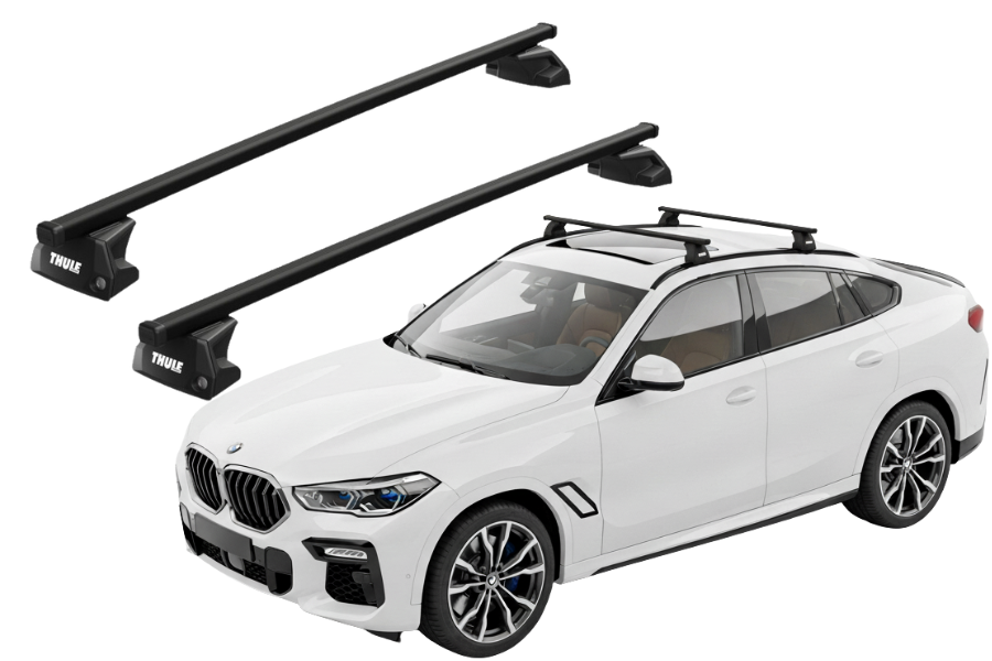 Barras THULE EVO SquareBar para autos BMW X6 desde 2020