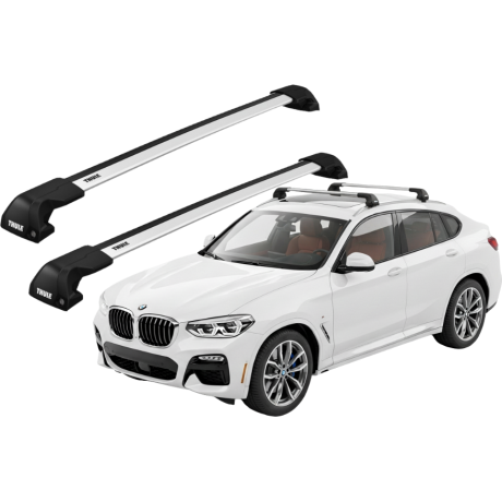 Barras THULE EDGE Flush para autos BMW X4 (G02) desde 2019