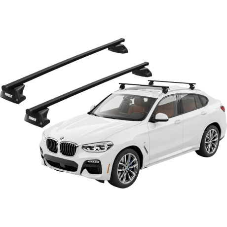 Barras THULE EVO SquareBar para autos BMW X4 (G02) desde 2019