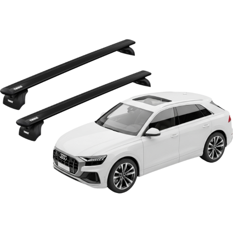 Barras THULE WingBar para autos AUDI Q8 desde 2019 negro