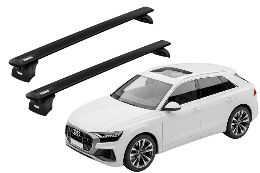 Barras THULE WingBar para autos AUDI Q8 desde 2019 negro