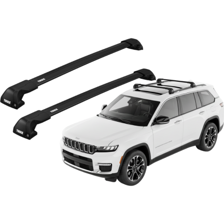 Barras THULE EDGE Flush para autos JEEP Grand Cherokee L desde 2021 negro