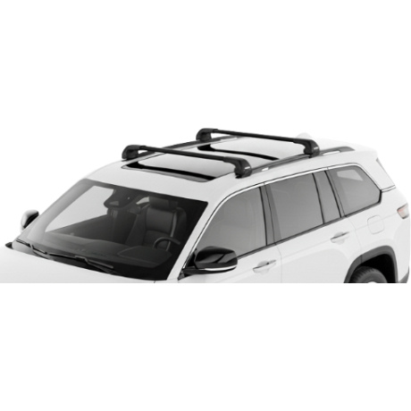 Barras THULE EDGE Flush para autos JEEP Grand Cherokee L desde 2021 negro