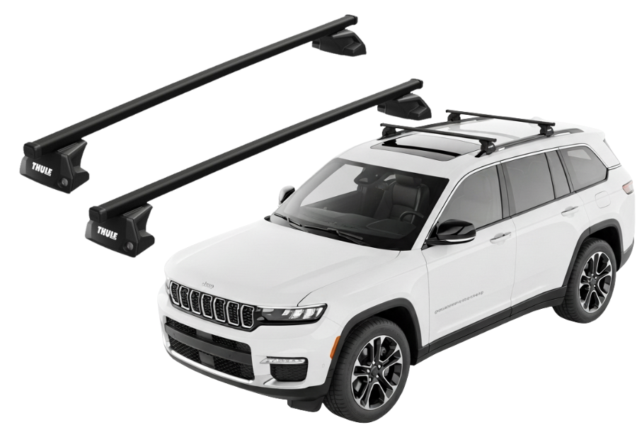 Barras THULE EVO SquareBar para autos JEEP Grand Cherokee L desde 2021