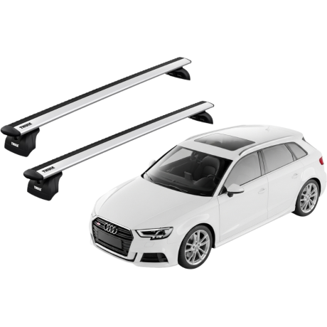 Barras THULE WingBar para autos AUDI A3 Sportback 2013 a 2020