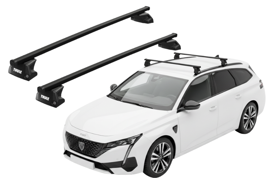 Barras THULE EVO SquareBar para autos PEUGEOT 308 SW desde 2022