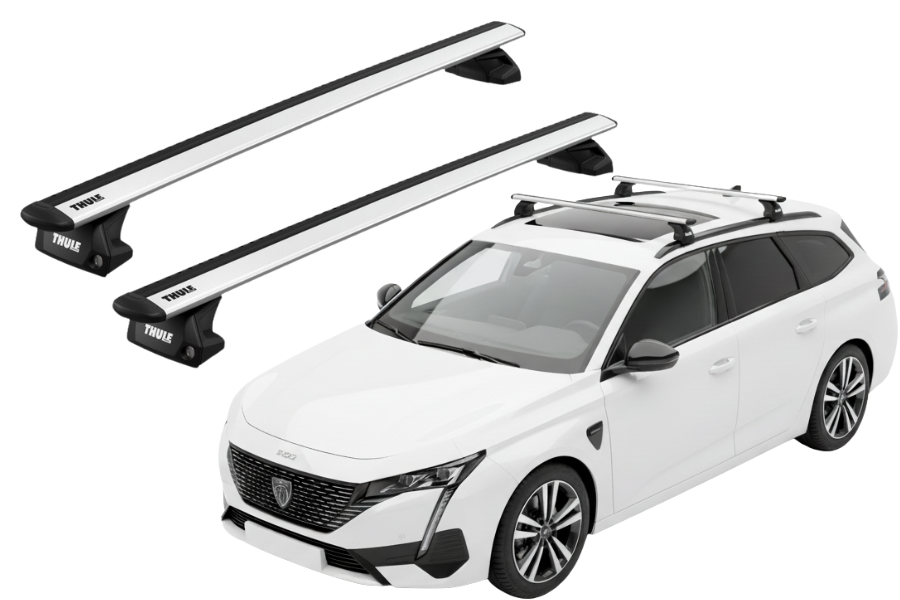 Barras THULE EVO WingBar para autos PEUGEOT 308 SW desde 2022