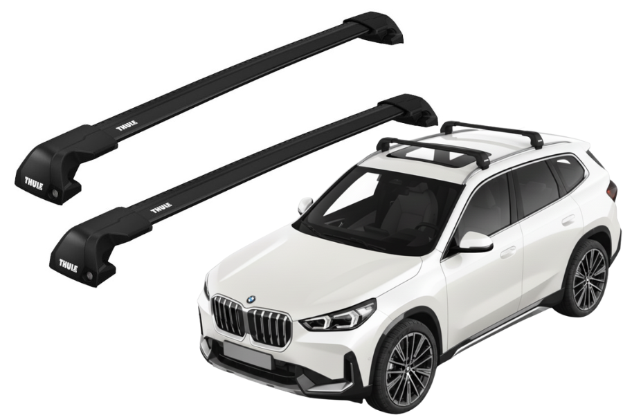 Barras THULE EDGE Flush para autos BMW X1 (U11) desde 2023 negro