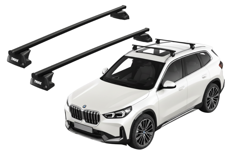 Barras THULE EVO SquareBar para autos BMW X1 (U11) desde 2023