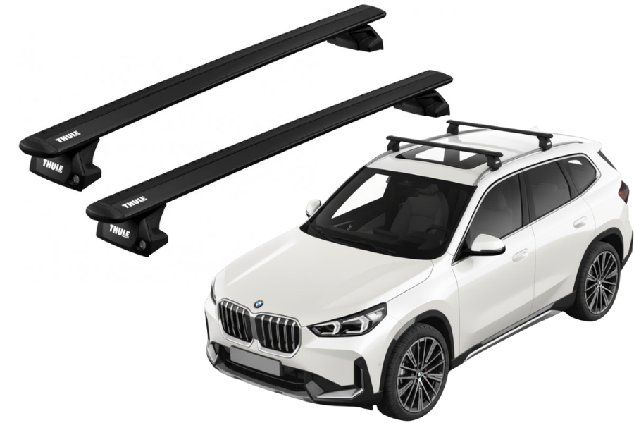 Barras THULE EVO WingBar para autos BMW X1 (U11) desde 2023 negro