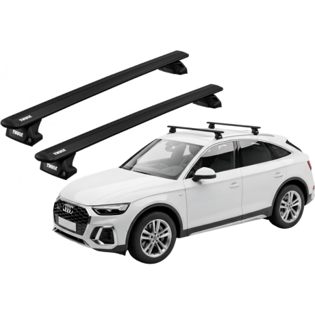 Barras THULE EVO WingBar para autos AUDI Q5 Sportback desde 2021 negro