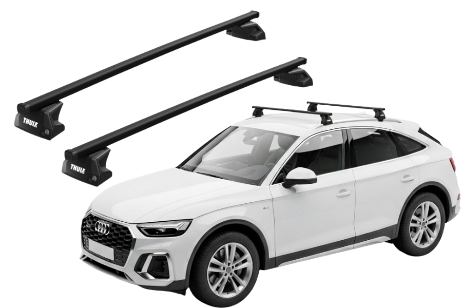 Barras THULE EVO SquareBar para autos AUDI Q5 Sportback desde 2021