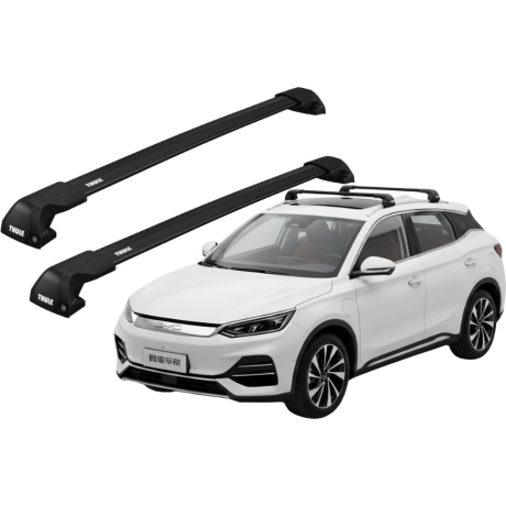 Barras Thule BYD Yuan Plus 22- RA / EDGE FLUSH BLACK
