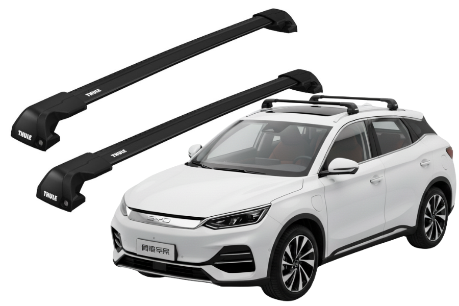 Barras Thule BYD Yuan Plus 22- RA / EDGE FLUSH BLACK