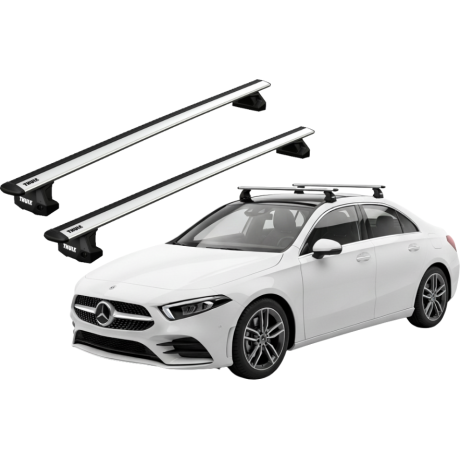 Barras THULE EVO WingBar para autos MERCEDES BENZ A-Class (W177) desde 2018