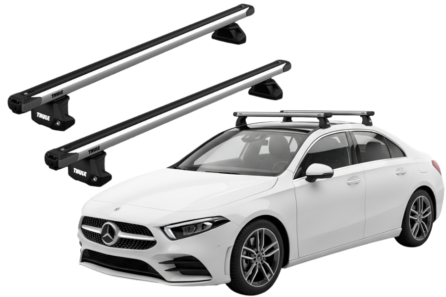 Barras Thule MERCEDES BENZ A-Class 18- PF / SlideBar EVO