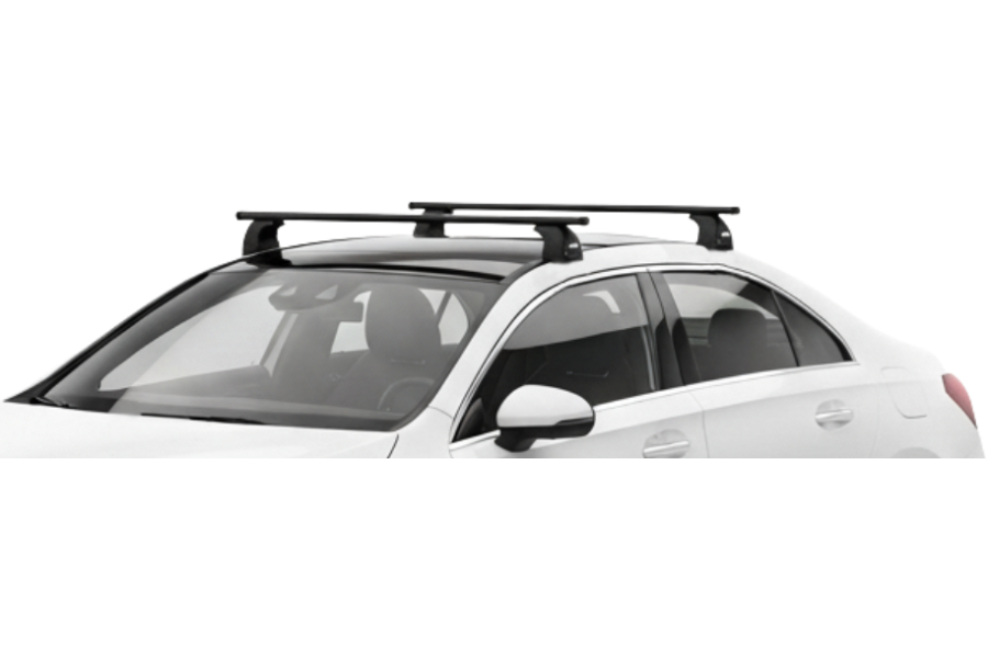 Barras THULE EVO SquareBar para autos MERCEDES BENZ A-Class (W177) desde 2018
