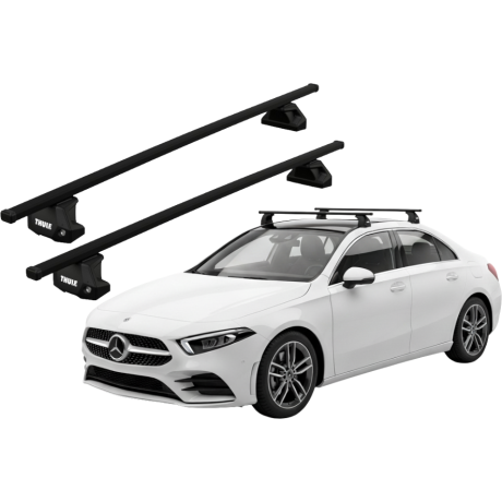Barras THULE EVO SquareBar para autos MERCEDES BENZ A-Class (W177) desde 2018