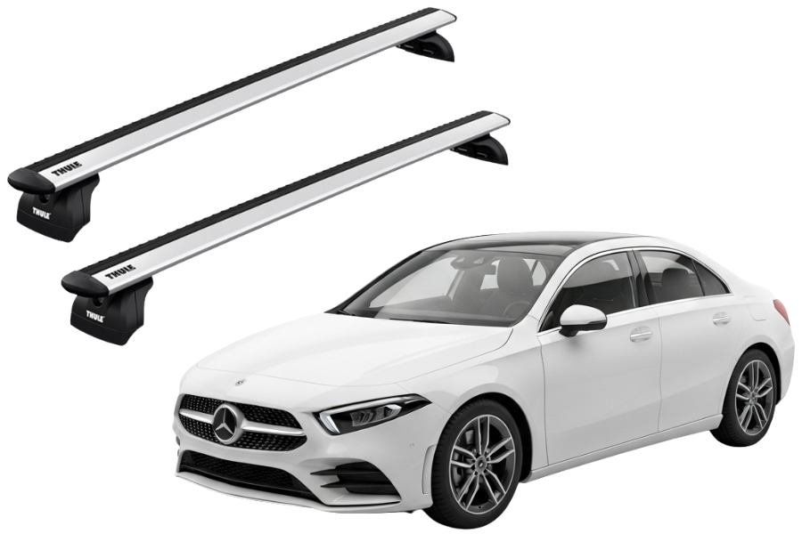Barras THULE WingBar para autos MERCEDES BENZ A-Class (W177) desde 2018