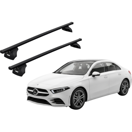 Barras THULE SquareBar para autos MERCEDES BENZ A-Class (W177) desde 2018