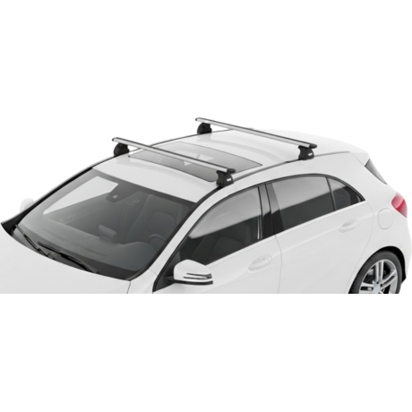 Barras THULE EVO WingBar para autos MERCEDES BENZ A-Class (W176) 2012 a 2018