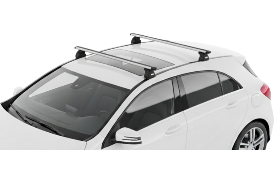 Barras THULE EVO WingBar para autos MERCEDES BENZ A-Class (W176) 2012 a 2018