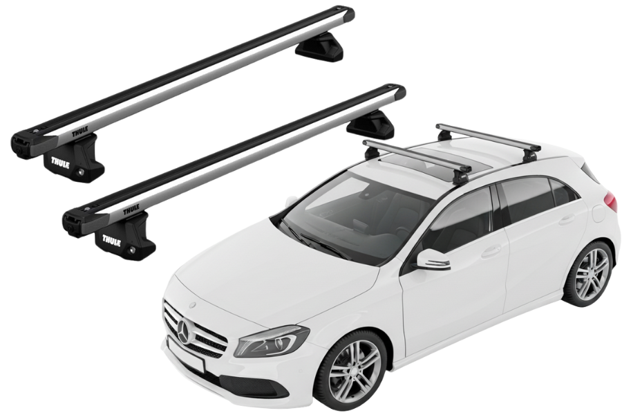 Barras Thule MERCEDES BENZ A-Class 12-18 PF / SlideBar EVO