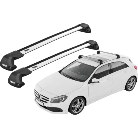 Barras THULE EDGE Flush para autos MERCEDES BENZ A-Class (W176) 2012 a 2018