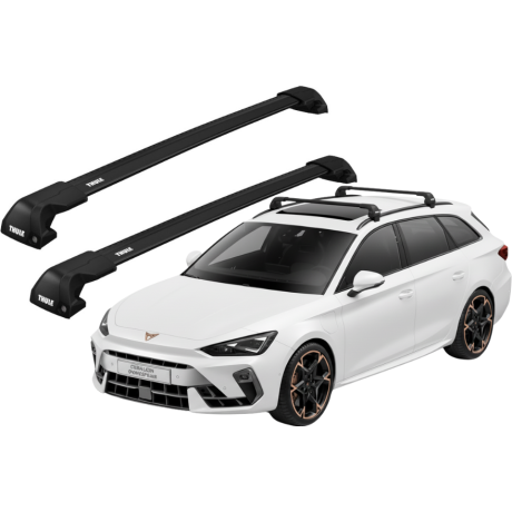 Barras THULE EDGE Flush para autos CUPRA León desde 2020 negro
