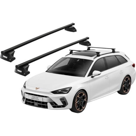 Barras THULE EVO SquareBar para autos CUPRA León desde 2020